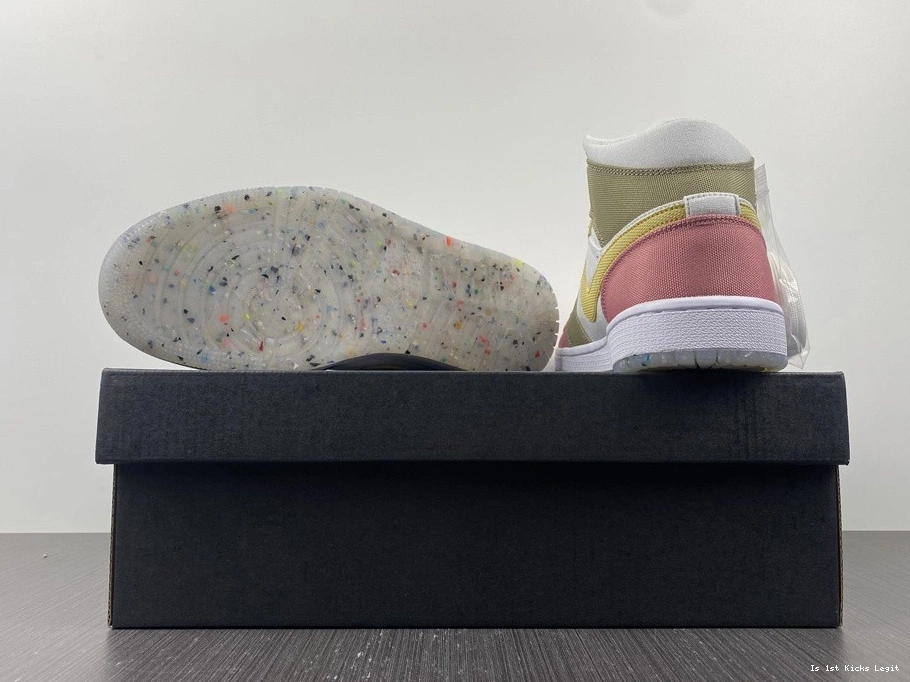 SE Green  (GS) Pastel Grind DJ0338-100 Jordan 1 Vivid Mid 0425